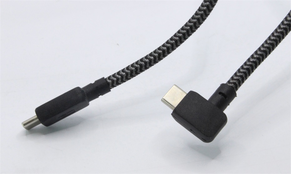 type-c對type-c彎頭數據線