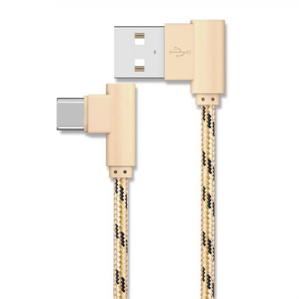 彎頭type c數據線